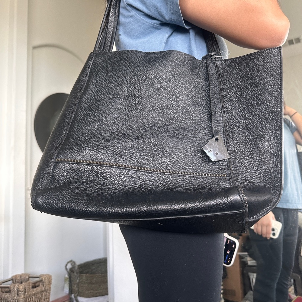 Botkier Black leather tote bag